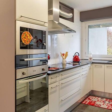 Superbe Appartement Spacieux Avec Parking Gratuit Illzach Exterior foto