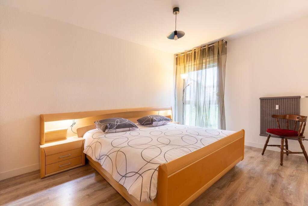 Superbe Appartement Spacieux Avec Parking Gratuit Illzach Exterior foto